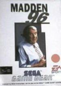 Madden 96 box art for Sega Game Gear